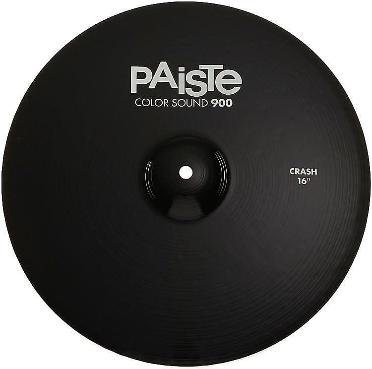 Paiste 16" Color Sound 900 Series Black Crash Cymbal